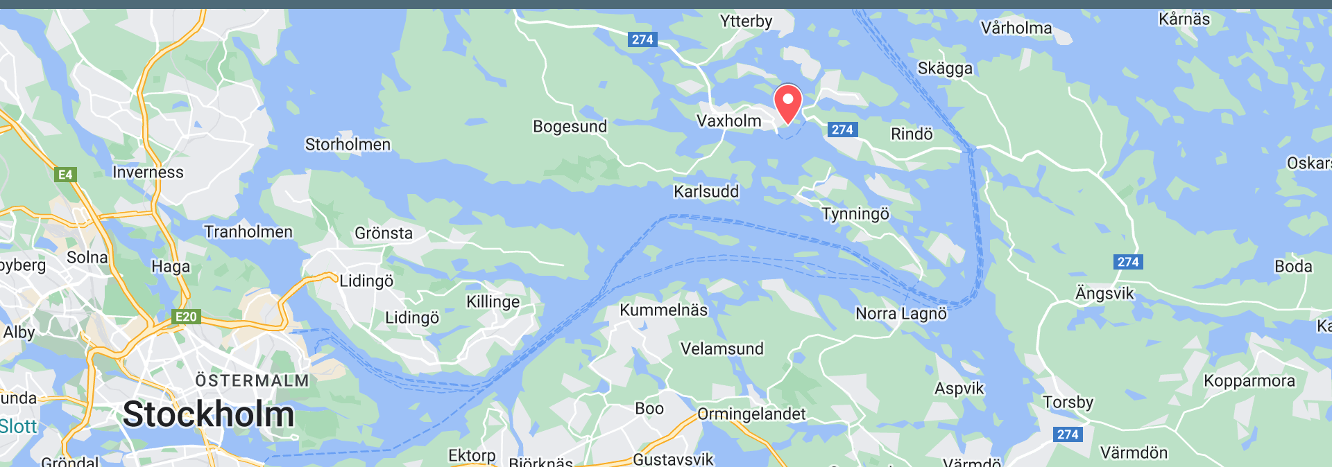 Stockholm archipelago excursion Vaxholm