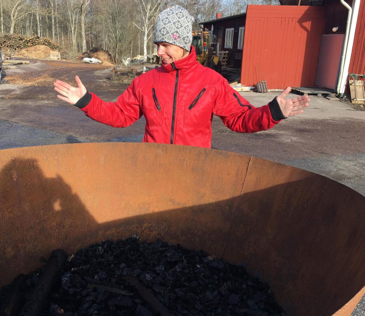 biochar farming making charcoal