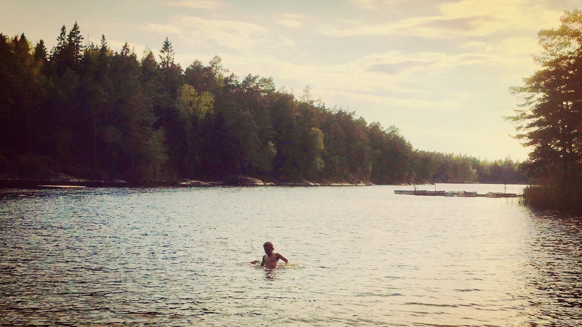 rivers sweden clear water swimming