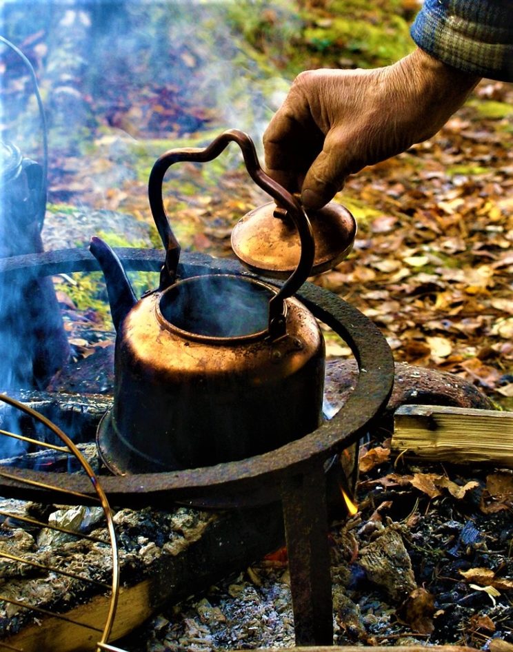 outdoor cooking tea swedish