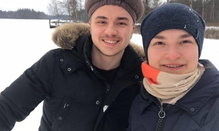 Winter outdoor activities during sports break in Sweden