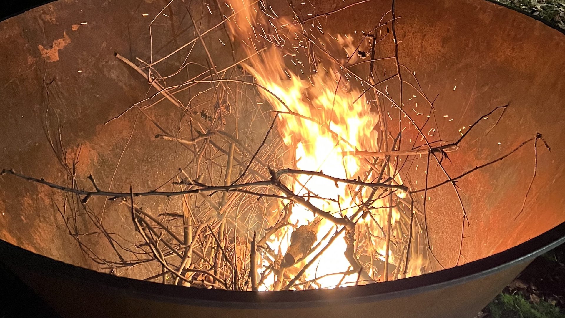 Sweden in springtime bonfires