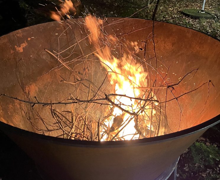 Sweden in springtime bonfires